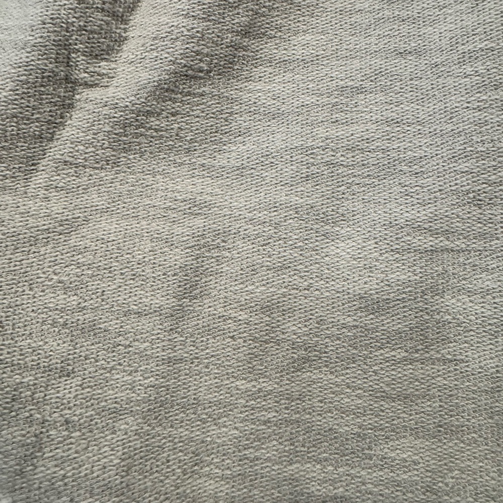 Cozy Light Gray Hooded Women's Sweater with Front Pocket - Picture 6 of 8